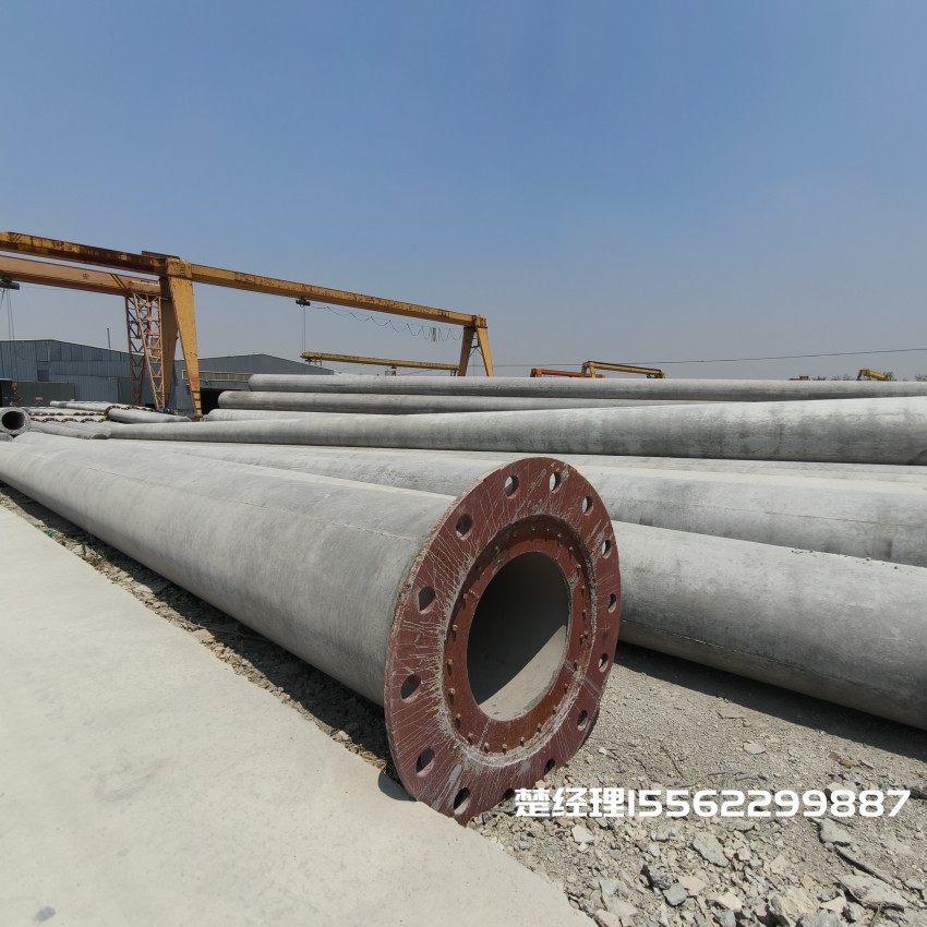 伊犁12米无拉线电杆